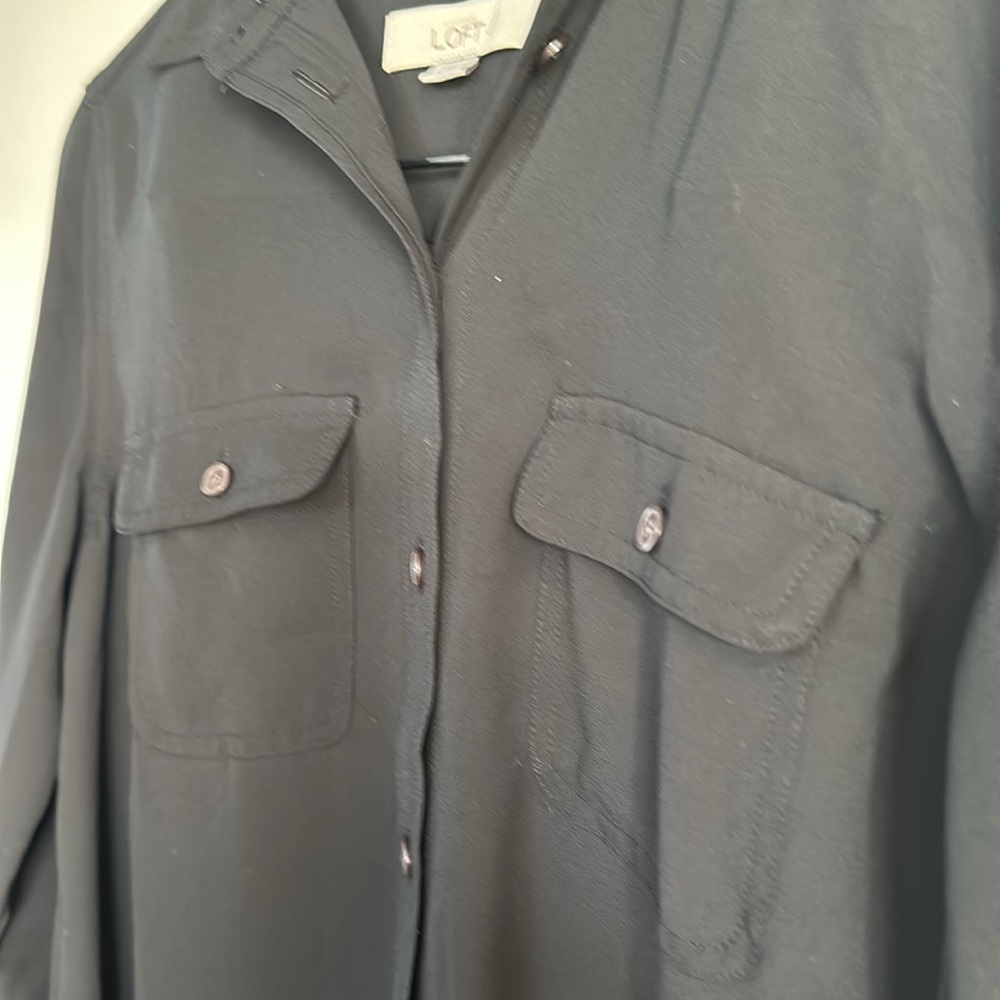 Maternity Button Down Shirt Blouse - image 5